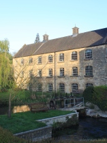 Brimscombe Mill in early morning sunshine